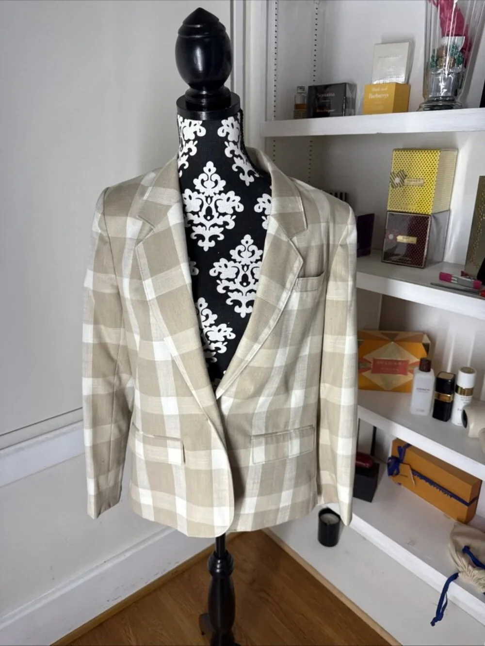 Vintage Pendleton Country Sophisticates Check Blazer Womens 10 Classic Heritage